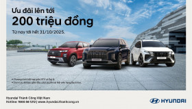 ƯU ĐÃI THÁNG 10/2025: BẢO HÀNH 8 NĂM CÙNG HỖ TRỢ TÀI CHÍNH LÊN ĐẾN 200 TRIỆU ĐỒNG